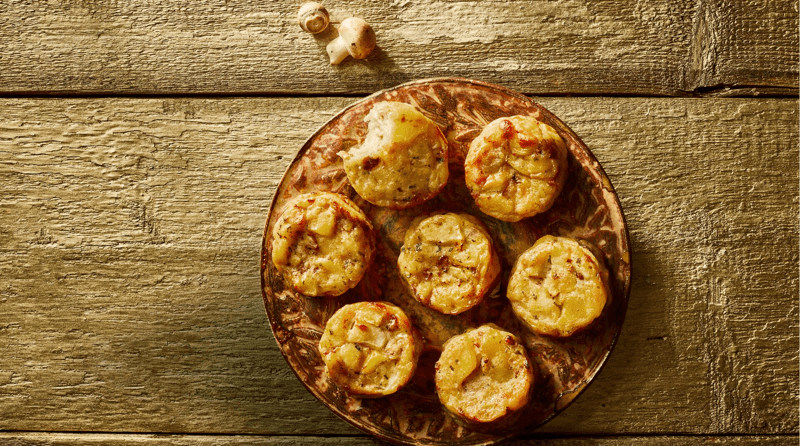 Aviko gratins Mushrooms header