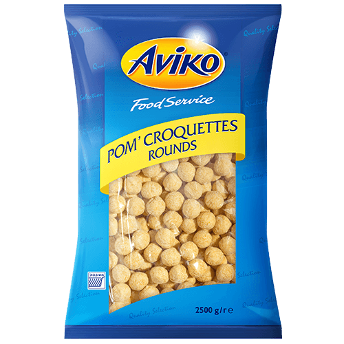 620505 Aviko Pom Croquettes Rounds 2500g