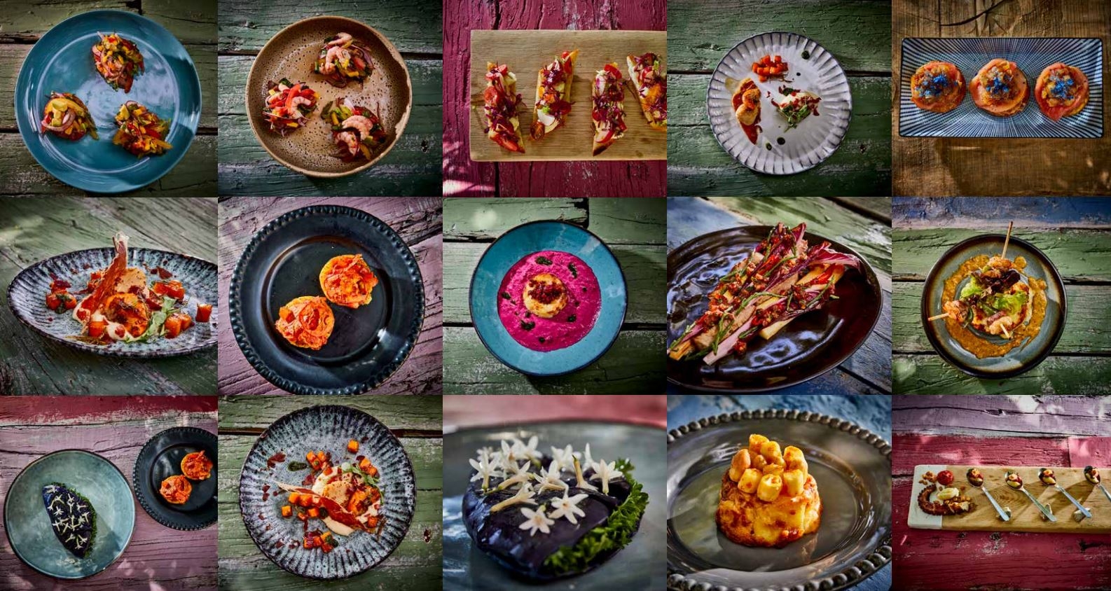 Instagrammable recipe overview Passion for Plating Aviko